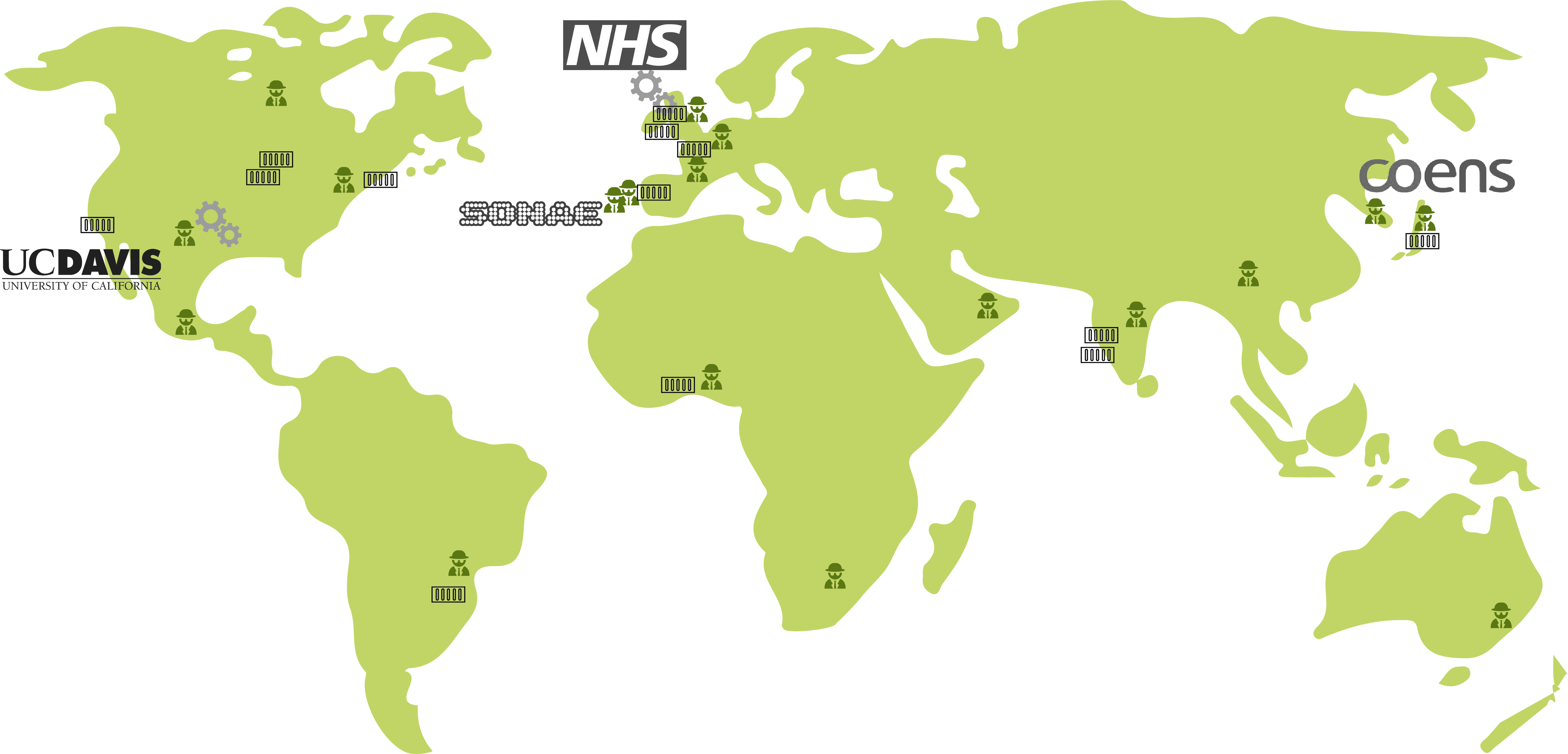 Map Agents And Partners Oct 2017 Cut - Countries Where Queen Elizabeth Can Be Charged (4833x2324), Png Download