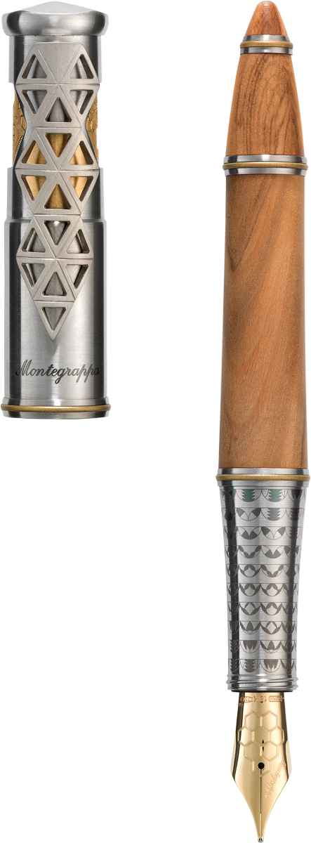 Montegrappa Leonardo Da Vinci Limited Edition Genio - Cue Stick (443x1200), Png Download