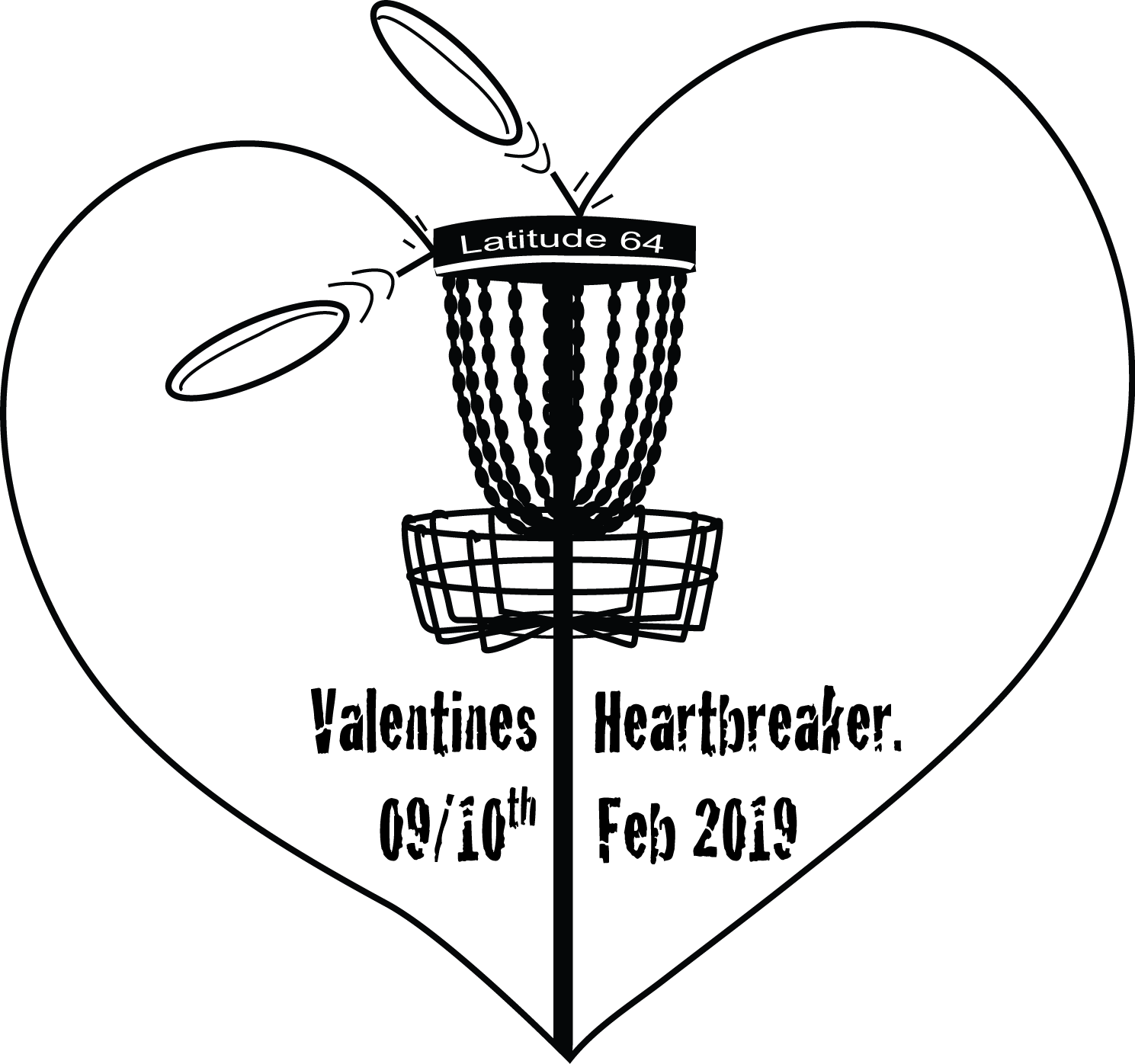 Latitude 64 Valentine's Heartbreaker Presented By Basingstoke (1489x1396), Png Download