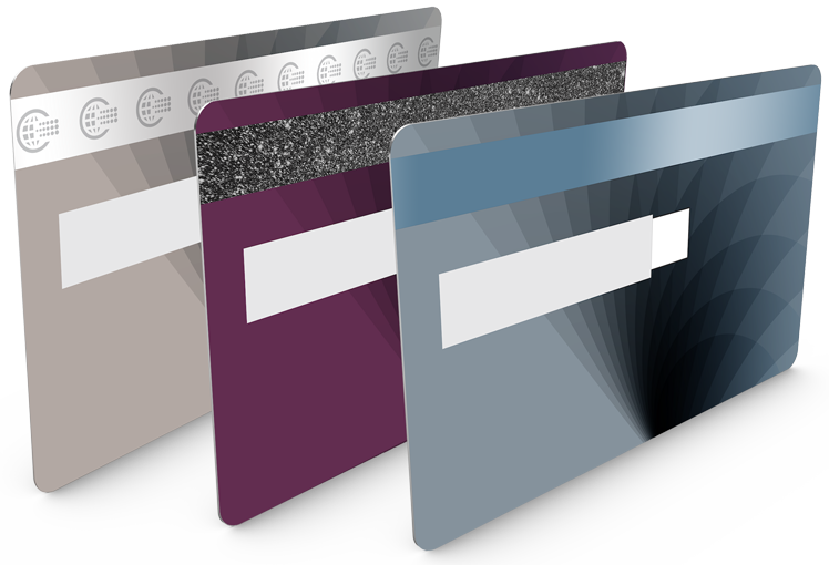 Customize Your Magnetic Stripe - Magnetic Stripes On Credit Cards (748x510), Png Download