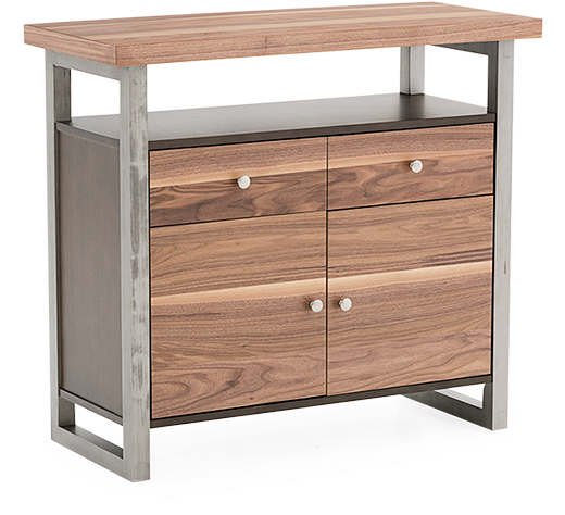 Image For Wood Buffet - End Table (519x804), Png Download