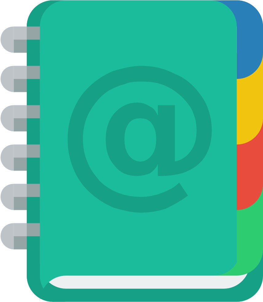 Address Book Icon - Icon (1024x1024), Png Download