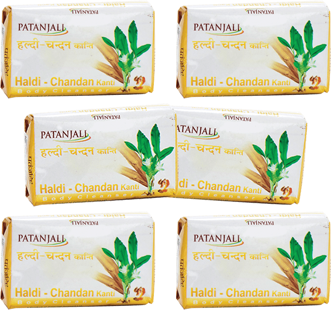 Patanjali Haldi Chandan Kanti Body Cleanser - Natural Foods (700x700), Png Download