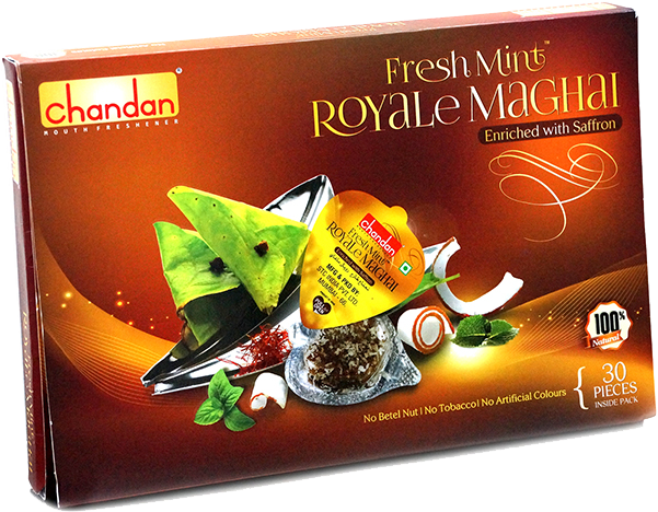 Chandan Mukhwas Fresh Mint Royale Maghai From Mumbai - Russian Candy (700x700), Png Download