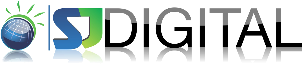 Sj Digital (1306x534), Png Download