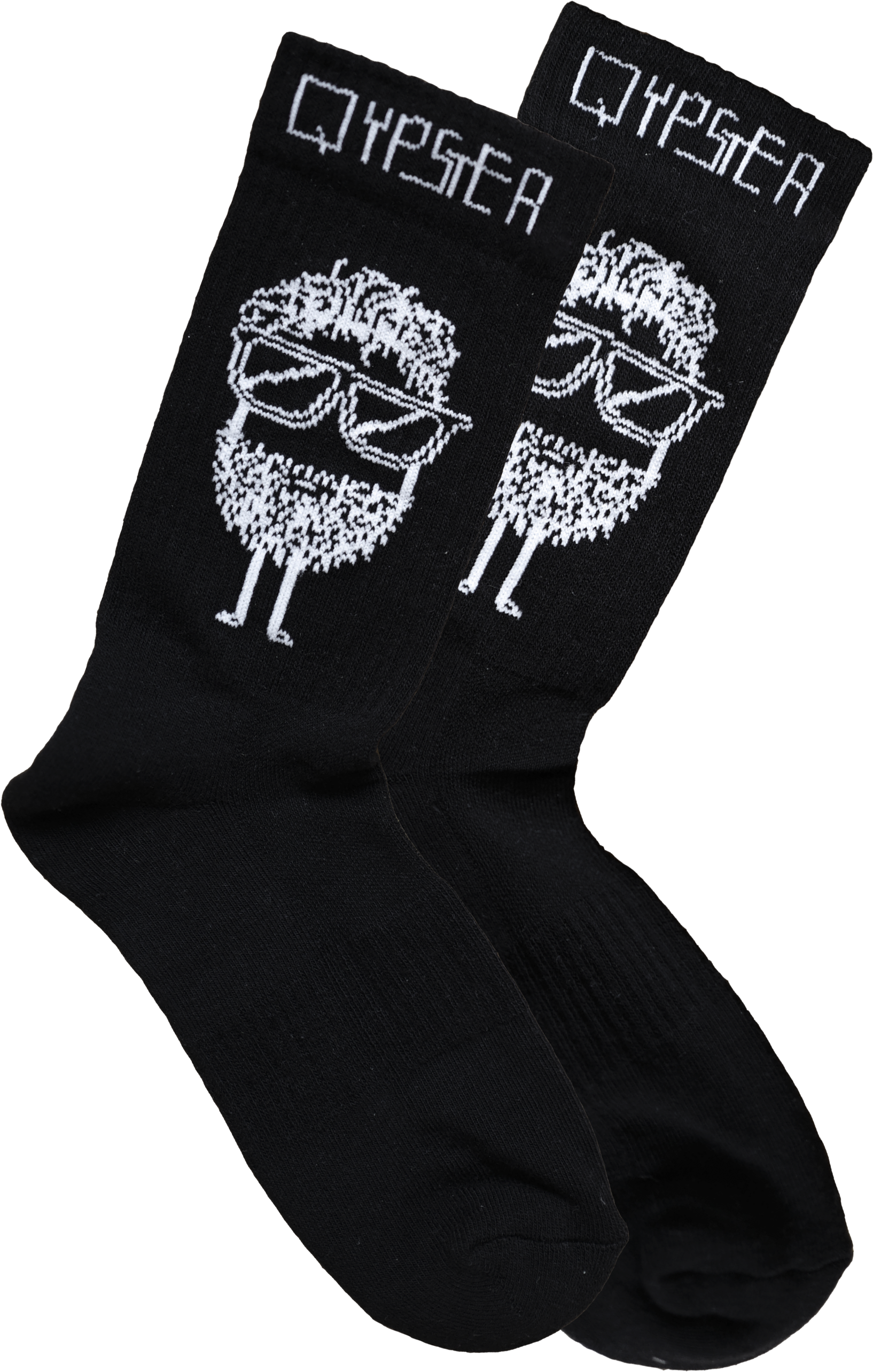 20180220 Quipster Socks-black Beard V=1524828680 (2610x3280), Png Download