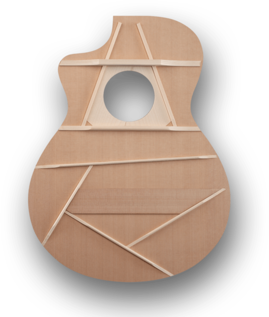 Thanks To That, Furch Gnc 4-sr Guitars Have A Crystalline - Plywood (1000x667), Png Download