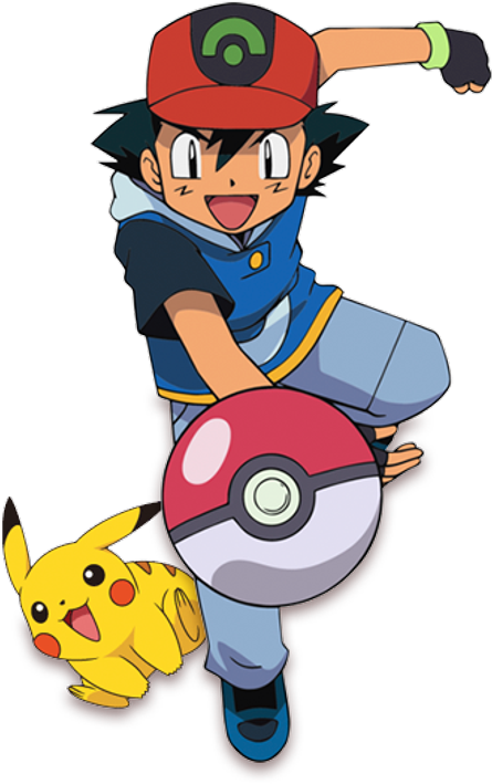 Ash Ketchum Png (480x743), Png Download