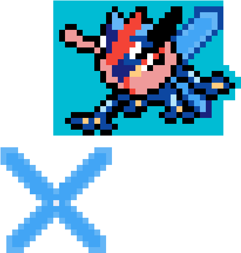 Greninja Ash (1200x1200), Png Download