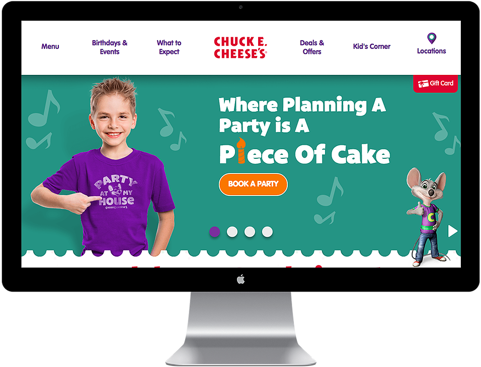 Chuck E - Cheese's - Chuck E Cheese (979x735), Png Download