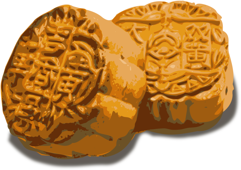 This Png File Is About Mid Autumn , Red Bean , Moon - Mooncakes Chinese (800x591), Png Download
