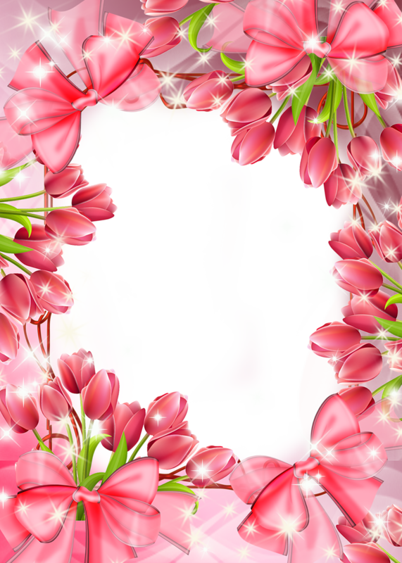 Фото, Автор Bagira На Яндекс - Beautiful Pink Borders And Frames (571x800), Png Download