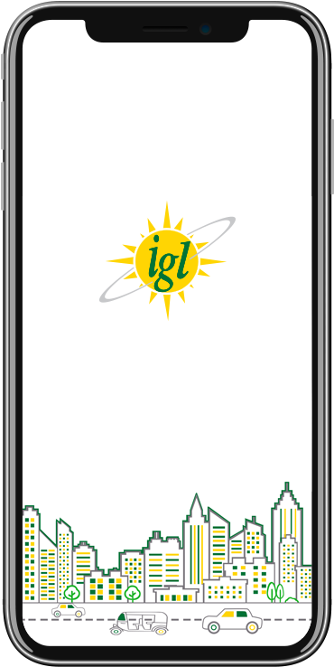 Click Below Icons For Downloading Iglconnect Mobileapp - Indraprastha Gas (440x810), Png Download