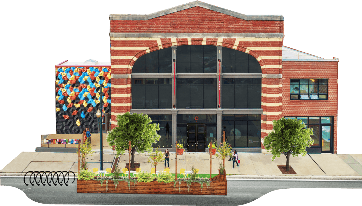 Center For Craft Announces Public Phase Of Comprehensive - Commercial Building (1186x684), Png Download