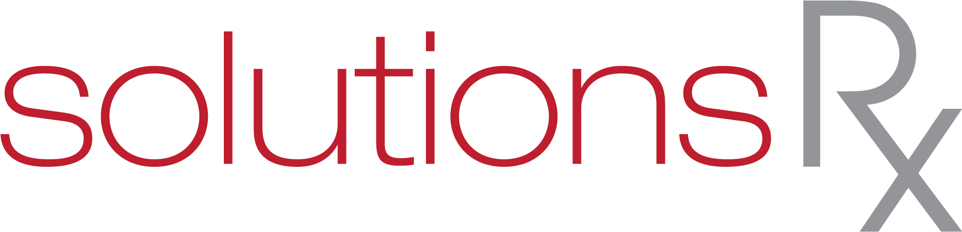 Solutionsrxlogo - Coquelicot (1874x465), Png Download