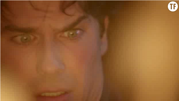 Damon Brûle Elena Dans La Saison - Close-up (953x352), Png Download
