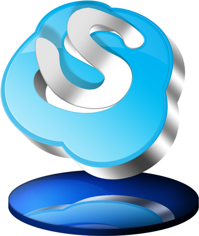 Skype Clipart Voip - Skype Dock Icon (900x914), Png Download