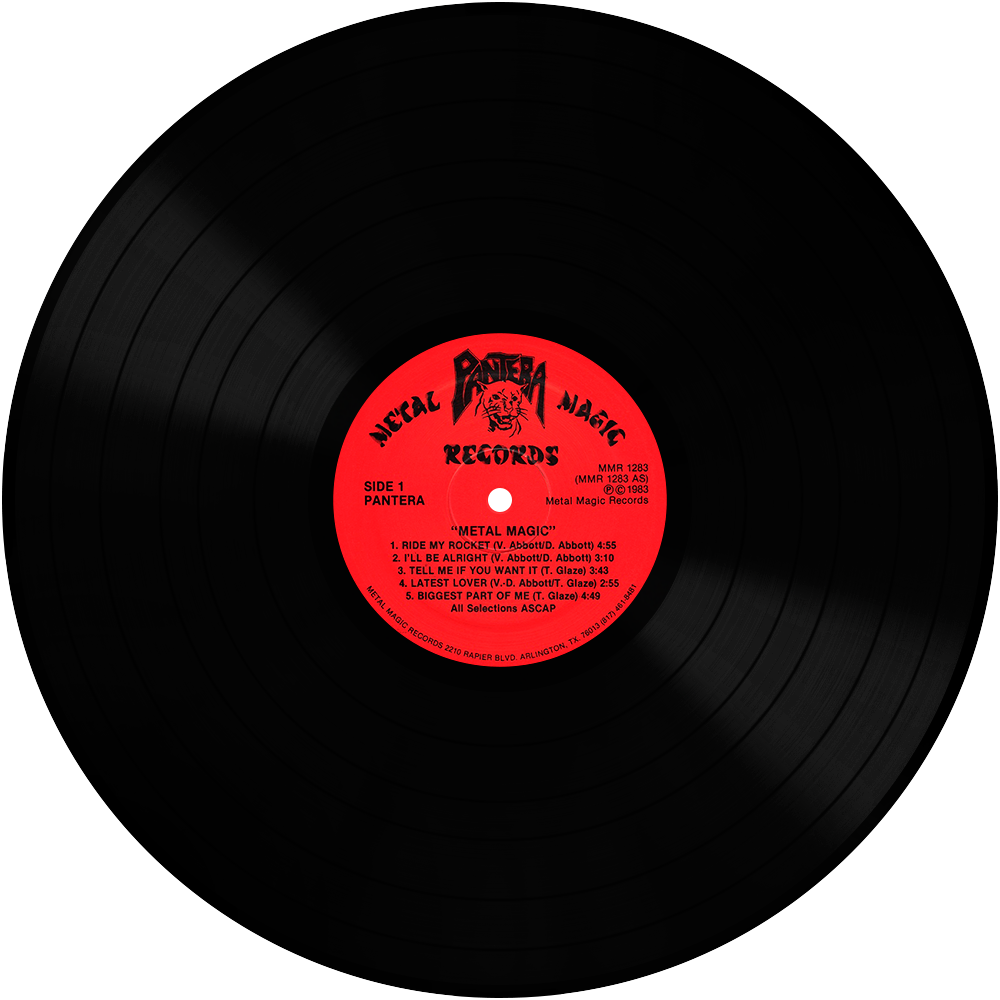 Pantera Metal Magic Cd Disc Image - Circle (1000x1000), Png Download