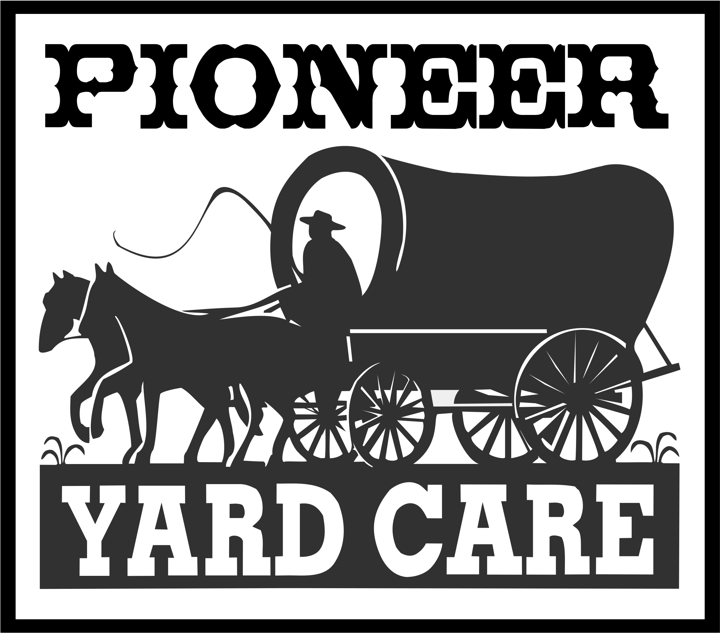 Pioneer Yard Care Logo Png Transparent - Poster (2400x2400), Png Download
