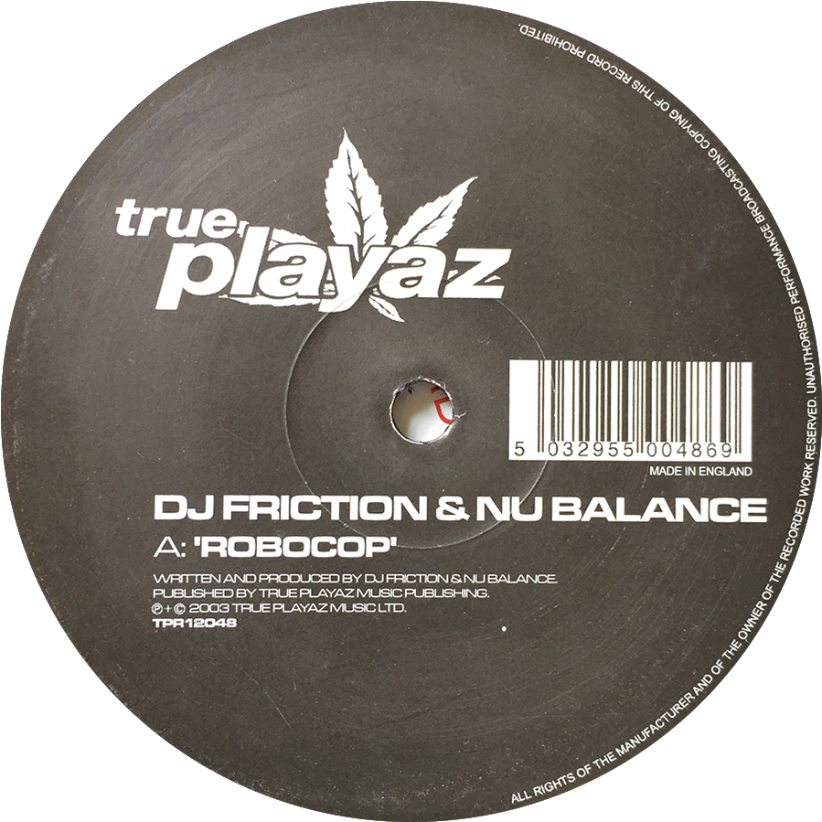 Dj Friction Nu Balance Robocop Home - Cd (1000x1000), Png Download