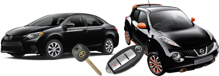 24x7 Car Keys Replacement In Kendall From Lucky Locksmiths - Nissan Juke (1161x396), Png Download