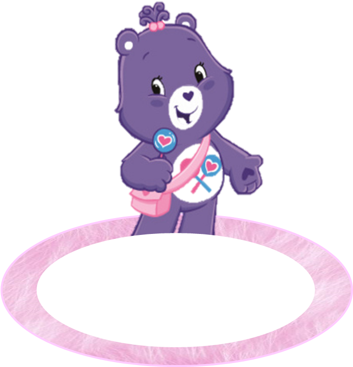 Free Care Bears Party Ideas - Share Bear Care Bear Clipart (713x760), Png Download