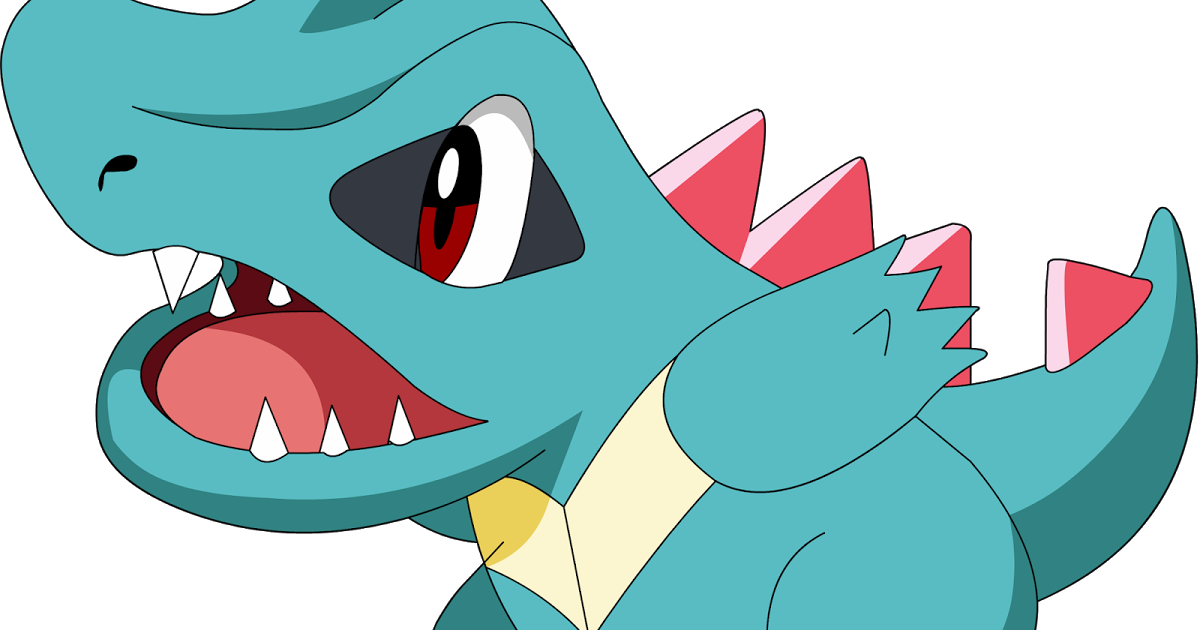Totodile Png (1200x630), Png Download