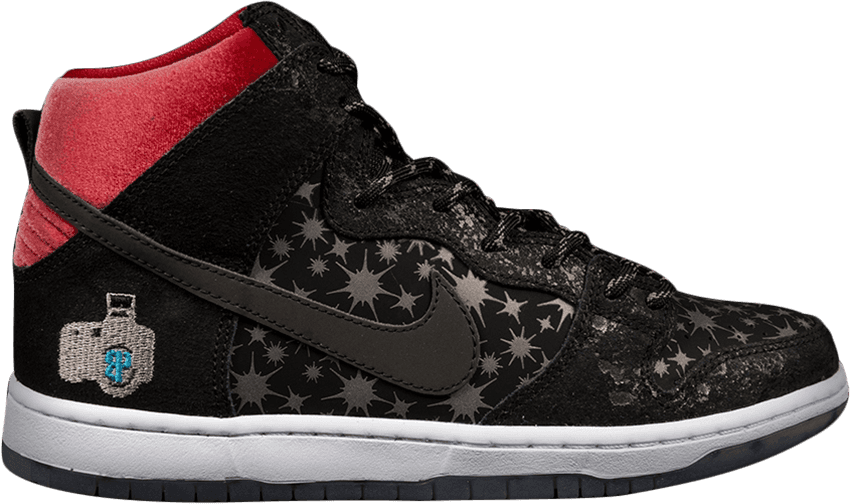 Dunk High Prem Sb Bp Qs 'paparazzi' - Nike Dunk Paparazzi (850x504), Png Download