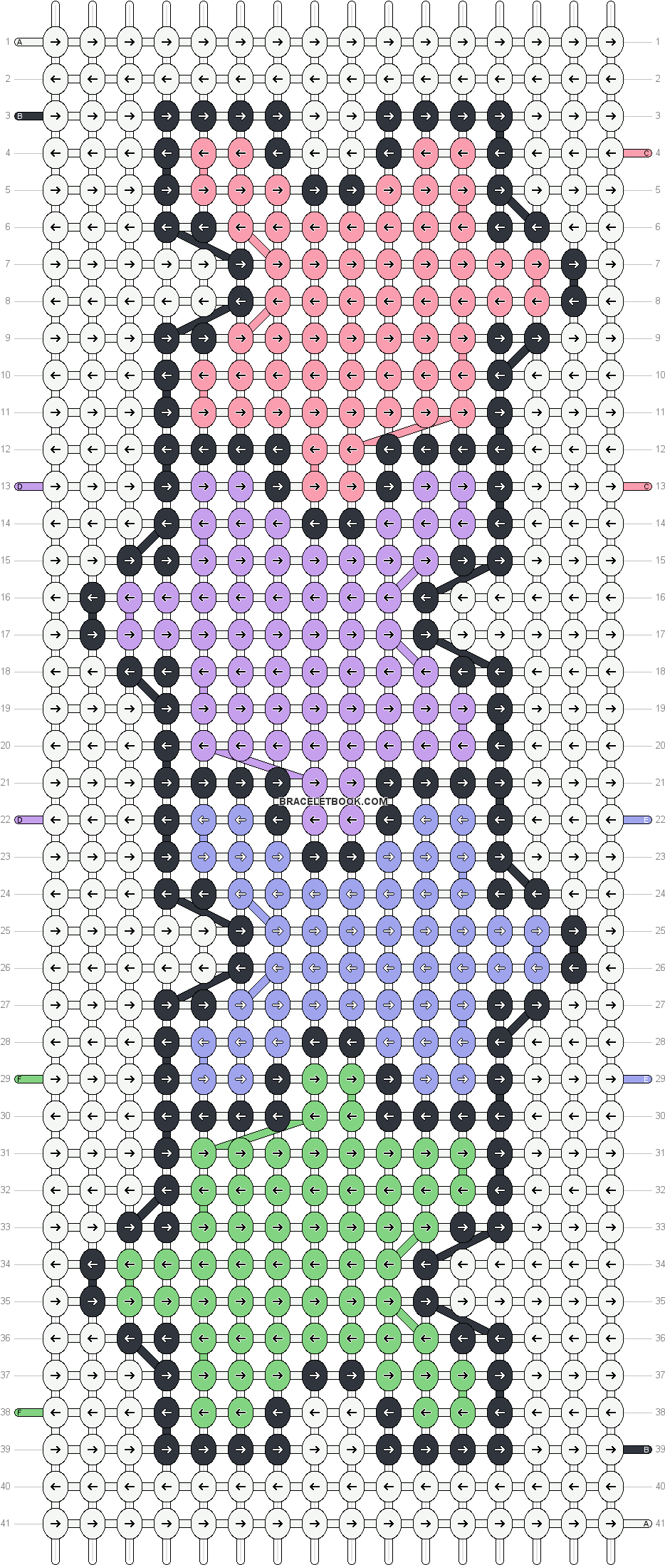 Alpha Pattern - Bracelet (948x2204), Png Download
