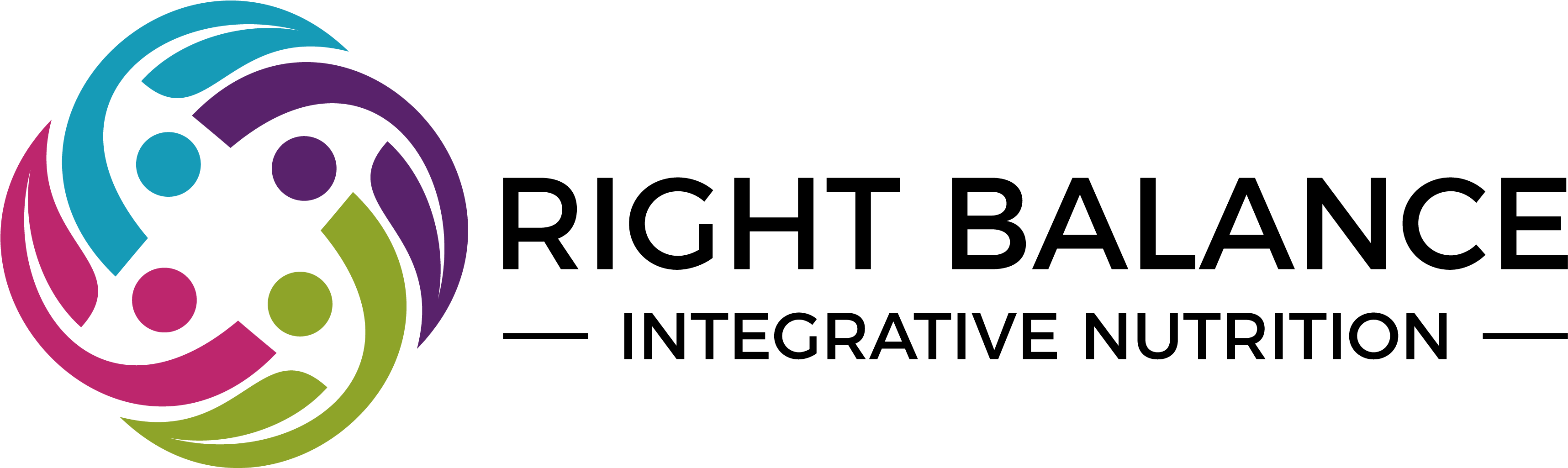 Right Balance Nutrition Right Balance Nutrition - Graphic Design (3576x1154), Png Download