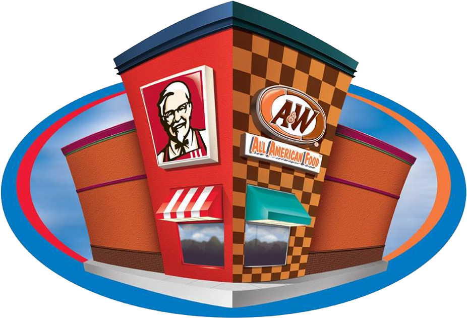 Kfc A&w (960x657), Png Download