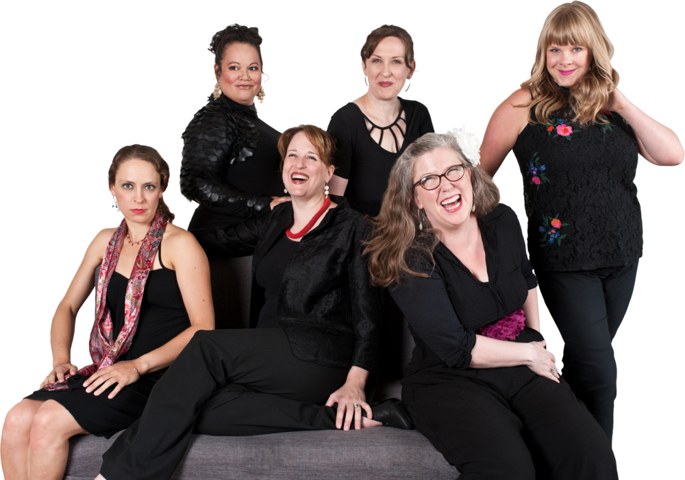 Oh Cutout Women - Marta Jandova A Klara Vytiskova (1000x701), Png Download