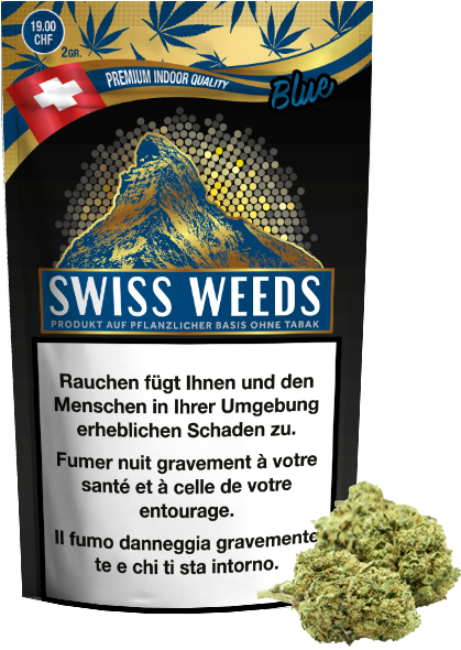 Swiss Weeds Blue - Swiss Weeds (737x737), Png Download
