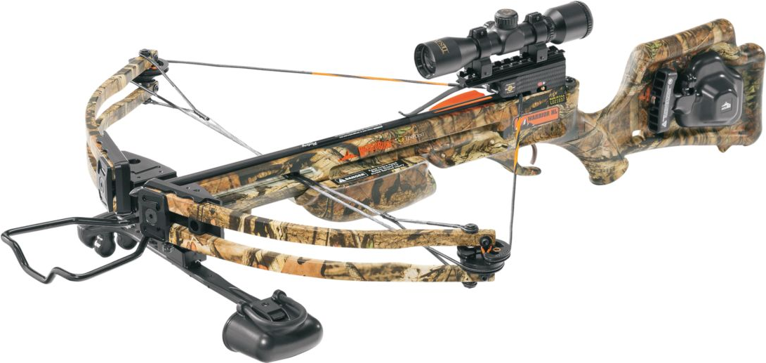 Wicked Ridge Warrior Hl Acu-52™ Crossbow Package - Arrow (1090x652), Png Download