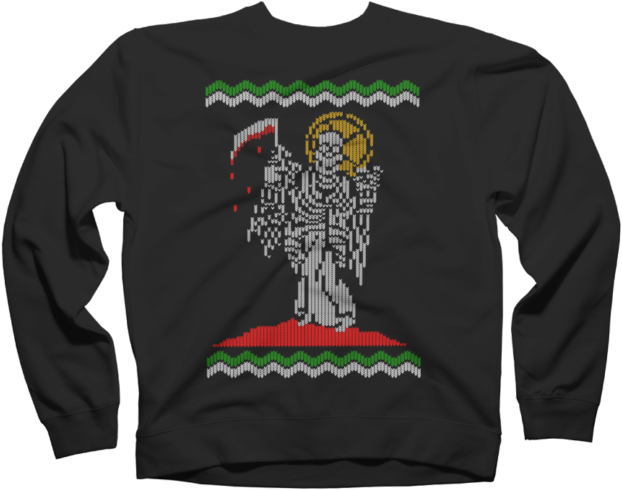 Angel Of Death Christmas Sweater - Angel Christmas Sweater (650x650), Png Download