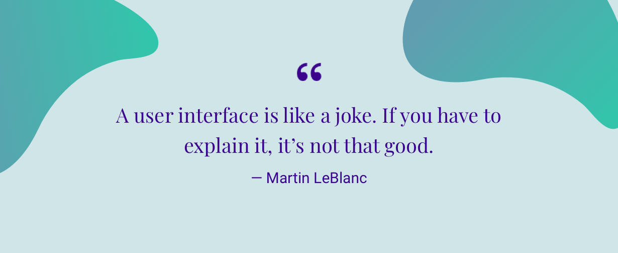 "a User Interface Is Like A Joke - Circle (1230x503), Png Download