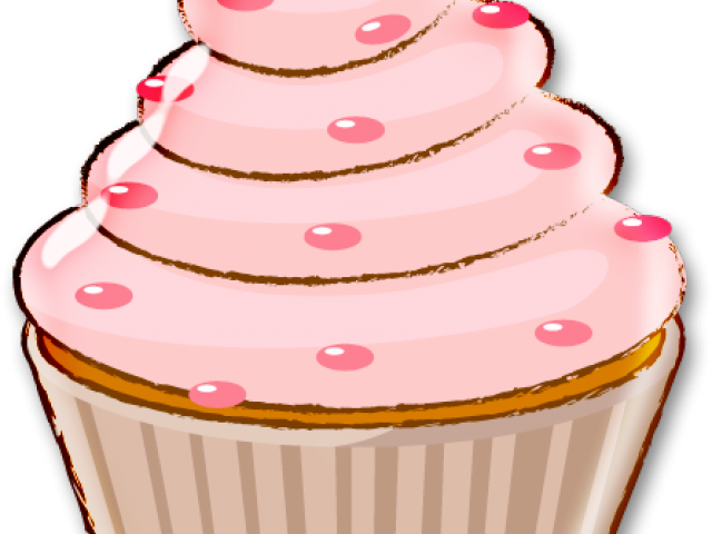 Vanilla Cupcake Clipart Kek - Cupcake Drawing (640x480), Png Download
