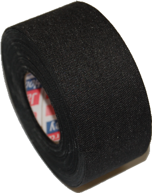 Jaybird 1 1/2" X 25 Yards Black Tape - Strap (700x464), Png Download