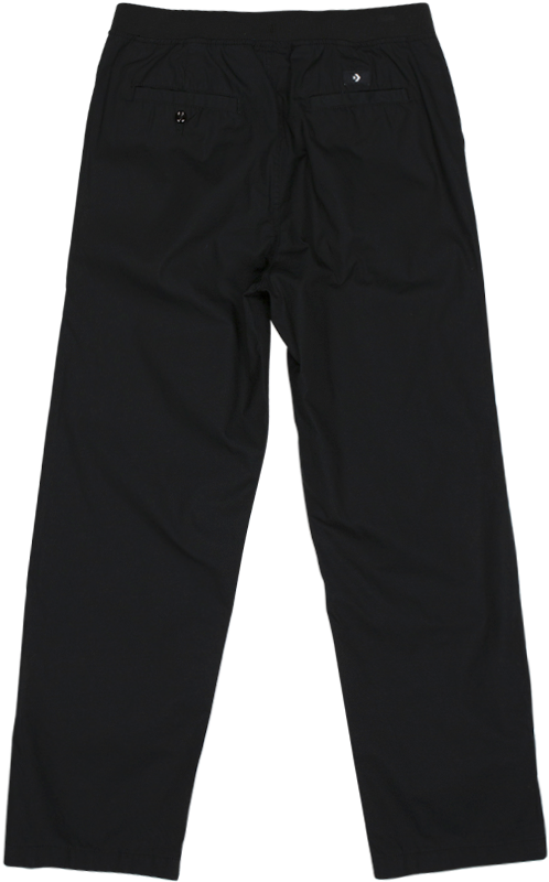 Men Converse New Cotton Pant No Tape Black - Pocket (1200x1200), Png Download