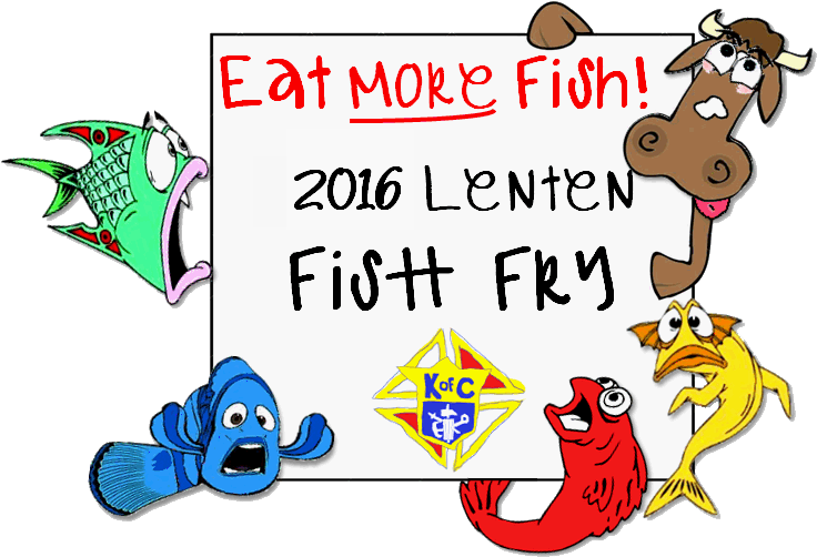 2016 Fry- Eat More Fish Cow - Scared Fish (736x502), Png Download
