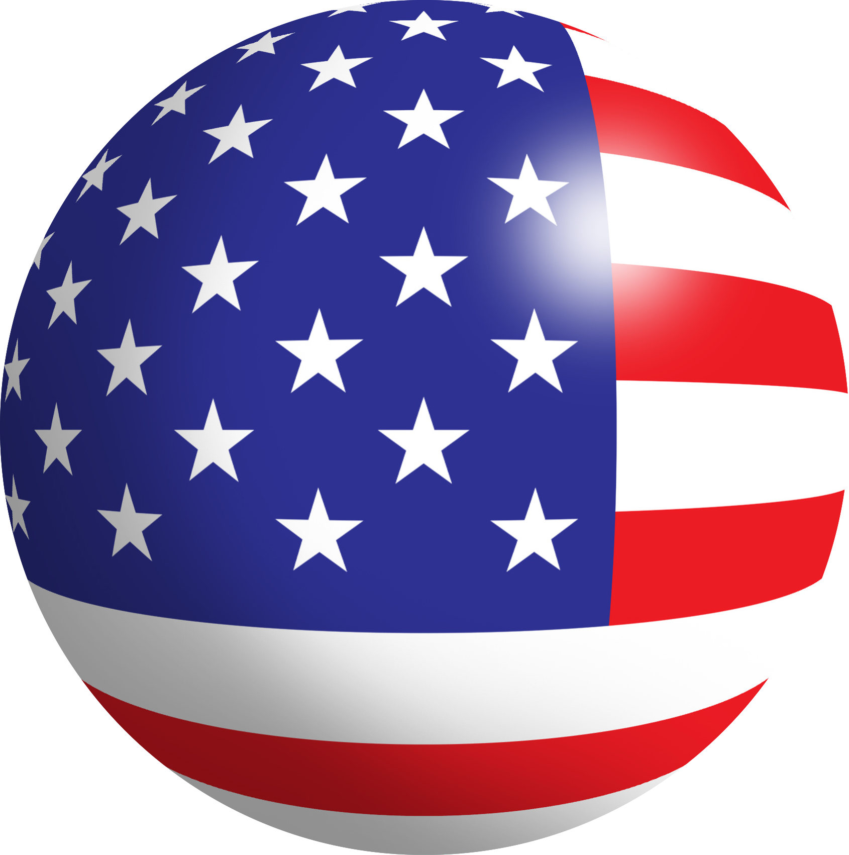 Real Estate Investment Clipart Veterans Day - Us Flag Icon Png (1690x1701), Png Download