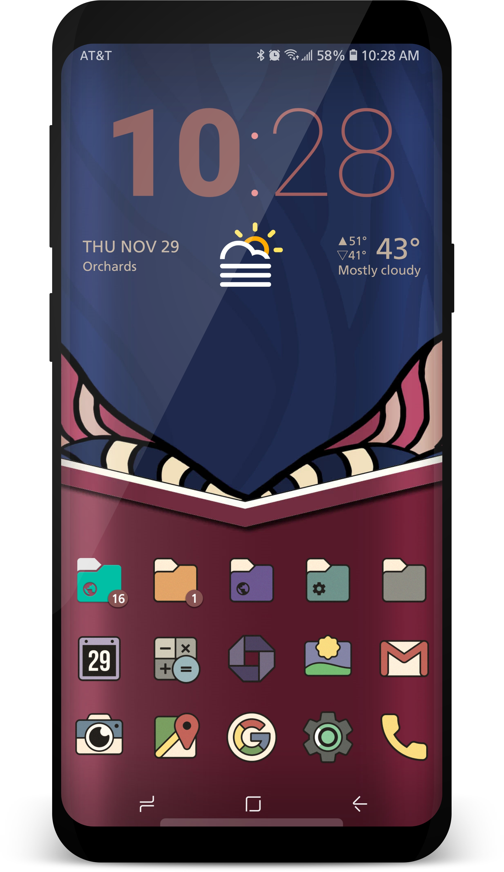 Darkmatter Vintage Decorative Border - Smartphone (2134x3840), Png Download