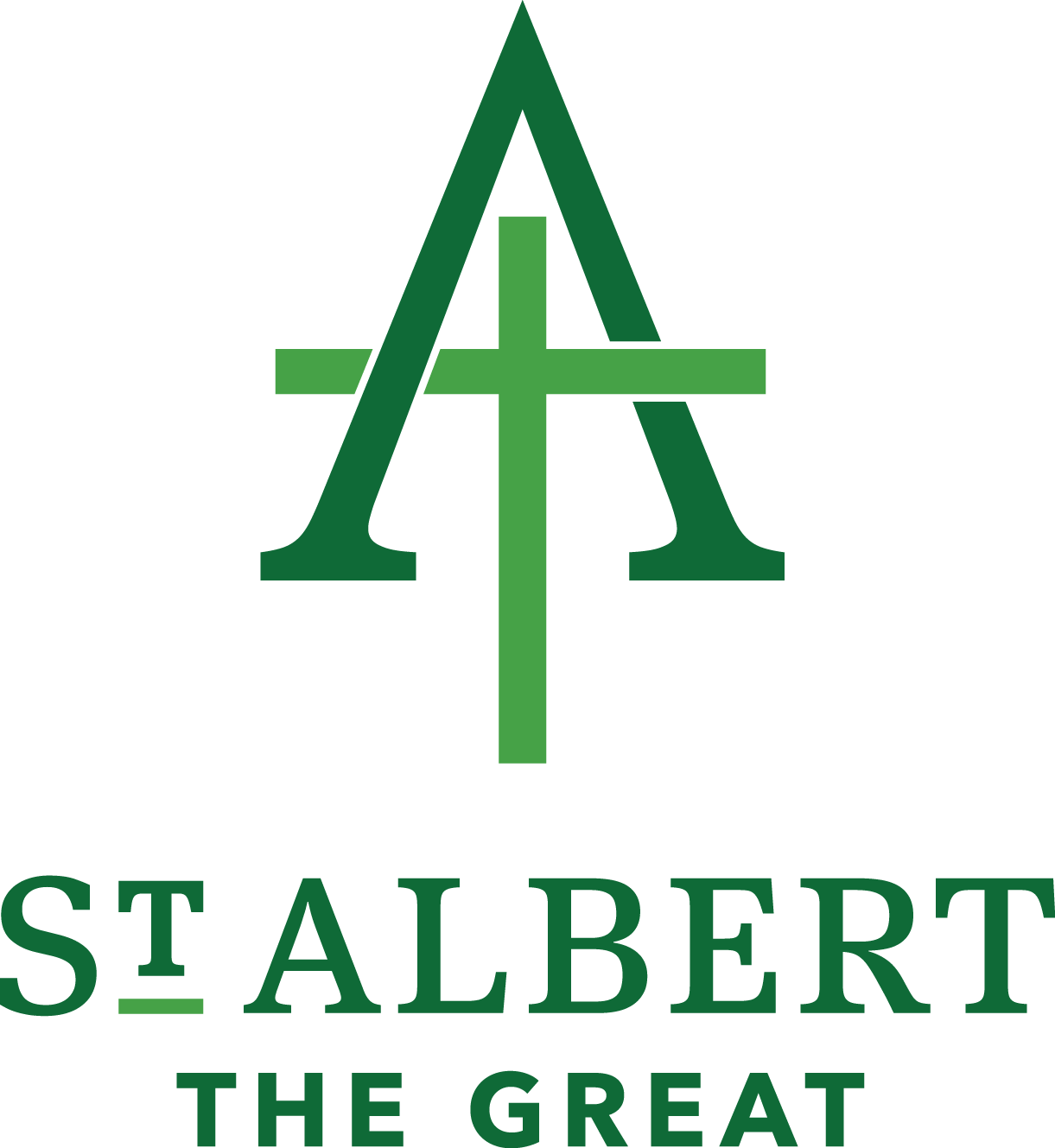 January 20, 2017 @ - St Albert The Great School Logo (1221x1329), Png Download