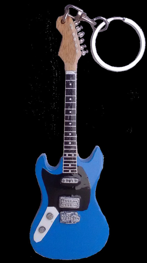 Kurt Cobain Fender Jaguar - Electric Guitar (498x887), Png Download
