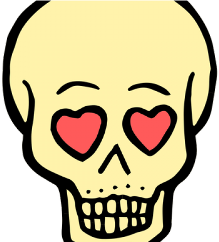 Skull Tattoo Clipart Transparent - Draw A Skeleton Face (640x480), Png Download