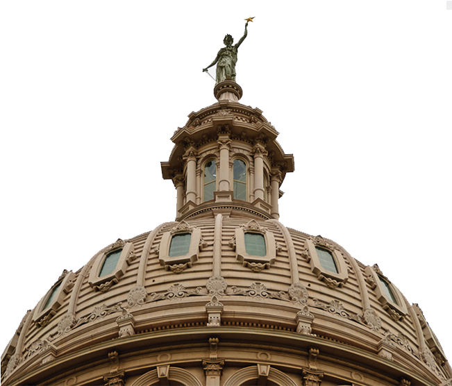 Capitol Cutout - Dome (650x648), Png Download