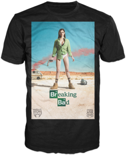 Breaking Bad Model For T Shirt (600x600), Png Download