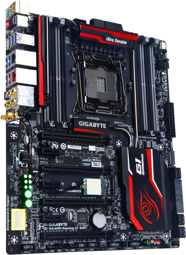 Http - //www - Gigabyte - Big - Gigabyte X99 Gaming Wifi (1000x918), Png Download