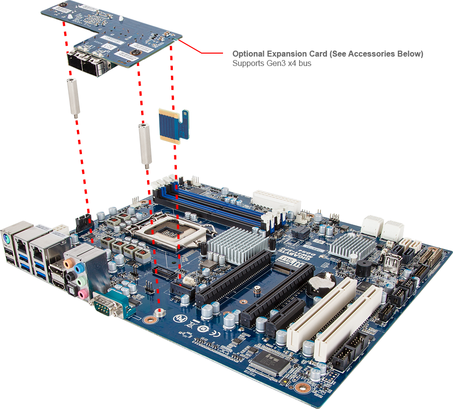 Gigabyte Server Mw31-sp0 Overview - Thunderbolt 3 Motherboard Header (912x824), Png Download