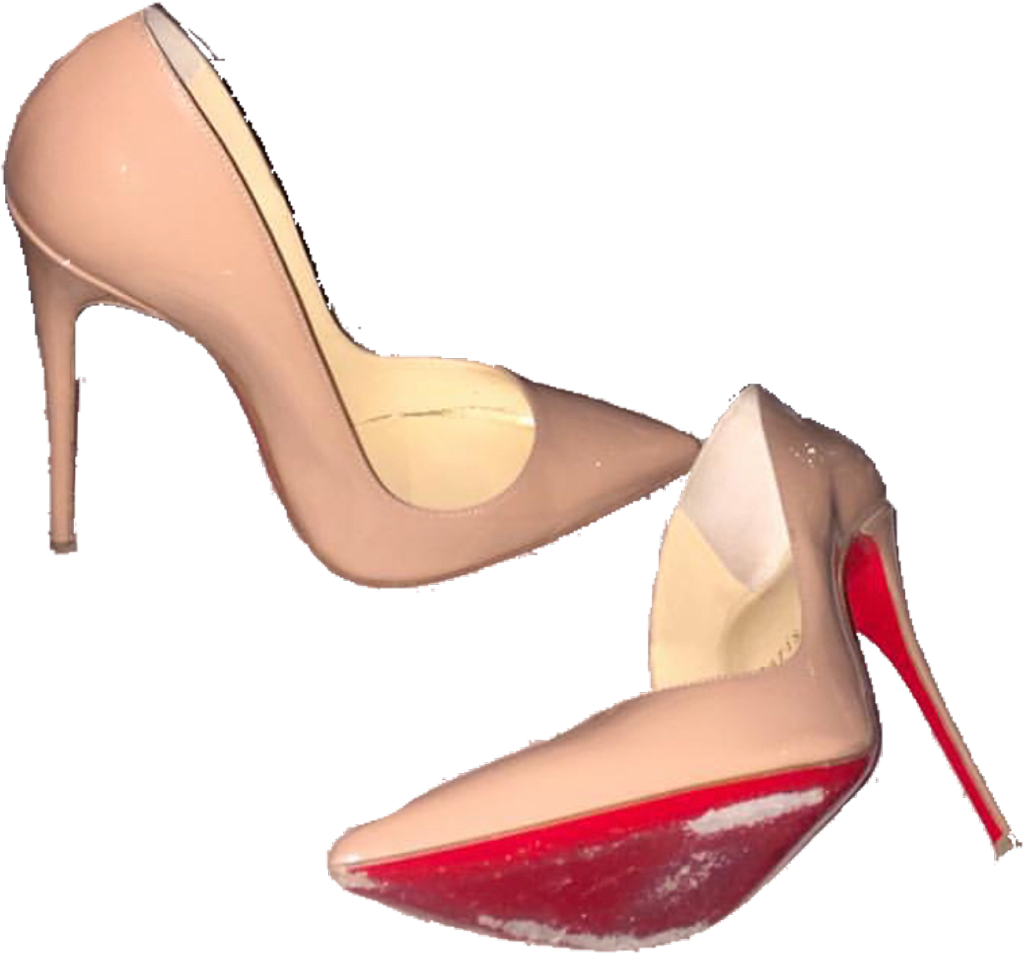 Shoes Sticker - Basic Pump (1024x954), Png Download